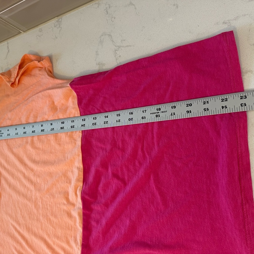 Marine Layer Size XSMALL Caitlyn‎ Tee in Papaya
Punch/Lilac Rose - Picture 11 of 12
